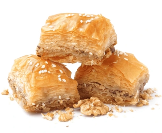 1 Kg Taze Pişmiş Cevizli Baklava Lezzeti Siirt pasta