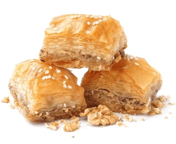 1 Kg Taze Pişmiş Cevizli Baklava Lezzeti Siirt pasta