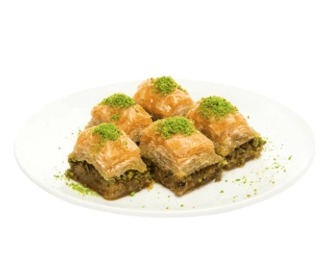 2 Kg Altın Sarısı Taze Fıstıklı Baklava Siirt pasta