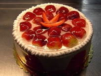 4-6 Kişilik Yaş Pasta - Çilekli Lezzet Keyfi Siirt pasta