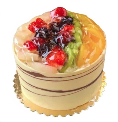 6-9 Kişilik Seçkin Butik Tat Keyfi Meyveli Pasta Siirt pasta