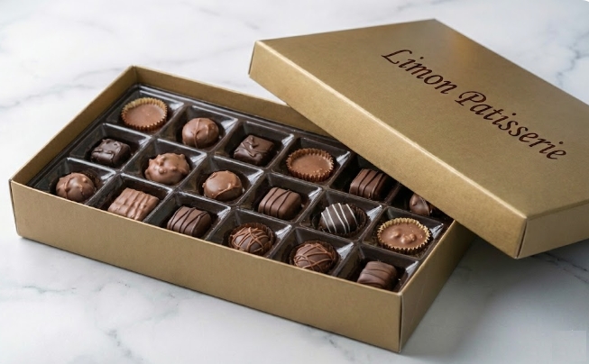 750 Gr El Yapımı Gurme Çikolata Kutusu Özel Tasarım Hediyelik Lezzetli Tatlar Siirt pasta