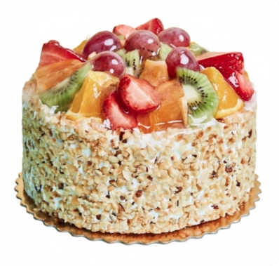 Efsane Tat Deneyimi 6-9 Kişilik Taze Meyveli Pasta Siirt pasta