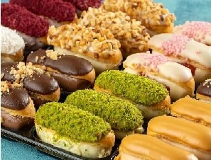 Hijyenik Üretim 1 Kg Karışık EK - Ekler Siirt pasta