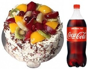 Karışık Meyveli Pasta Online Sipariş Siirt pasta