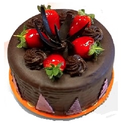 Kutlama İçin İdeal 6–9 Kişilik Çikolatalı Yaş Pasta Siirt pasta