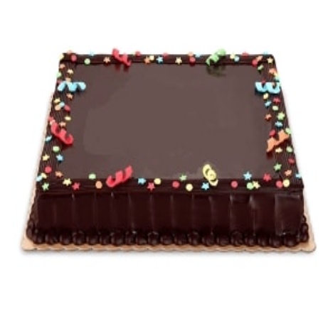 Özel Yapım 75 Kişilik Kare Dikdörtgen Çikolatalı Pasta Siirt pasta